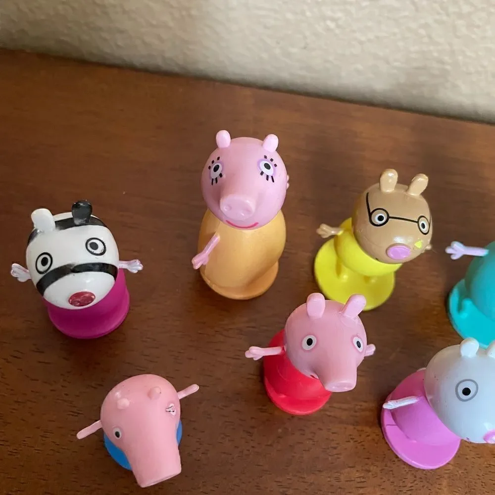 Peppa Pig Vintage 2003 Figures Cake Toppers